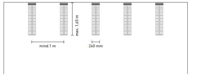 Klappgarderoben